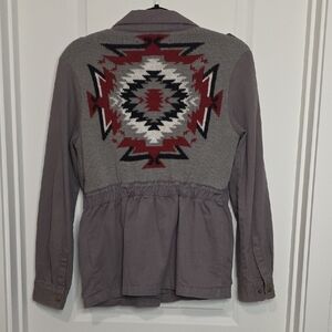 Vintage Havana Women's Gray Utility Jacket